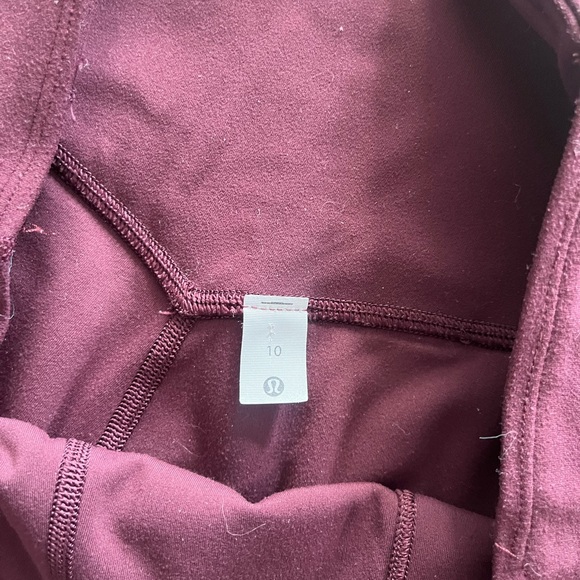 Lululemon Align Jogger 28” Size 10 Burgundy Bay High Rise Nulu Soft Yoga Pants - Picture 5 of 9